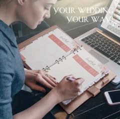 AW BRIDAL Perfect Wedding Planning Book & Organizer With Pen&Gift Box, 140 Pages