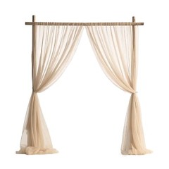 Ceiling Drapes 4 Panels Wedding Arch Draping Fabric 20FT Chiffon Party Decor