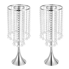 2PC 21.9 in Flower Vases Wedding Centerpieces Table Flower Vases Iron