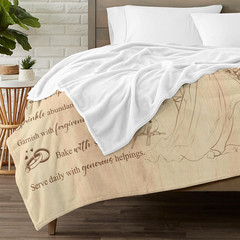 Wedding Gifts for Couple 2025, Wedding Blanket for Marriage Prayer, Newlyweds An