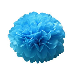 5pcs 6″-10″ Tissue Paper Pompoms Wedding Baby Shower Birthday Party Pom Poms Toy