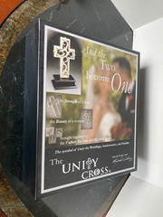 THE UNITY CROSS Michael Letney Pewter Wedding Marriage Unity Kit NEW