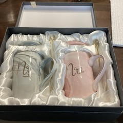 Wedding Gifts for Couples 2026 Mr and Mrs Mug Set Bridal Shower Engagement Ch…