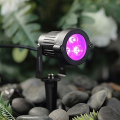 6 Watt PUPRLE LED Backdrop SPOTLIGHT Waterproof Landscape Lights Party Supplies
