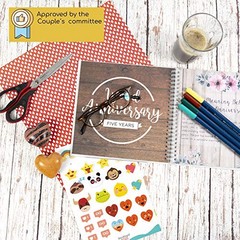 Wedding Anniversary Memory Book | A Hardcover Journal to Document