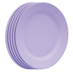 Snomel 11 Inch Dinner Plate Set Extra Large Pasta Plates Unbreakable Dishes