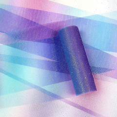 Rainbow Glitter Tulle Rolls 6 Inch X 10 Yards (30 Feet) for Table Runner Chair S