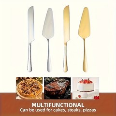 Rust Resistant Stainless Steel Cake Server for Home Restaurant Wedding Cakes