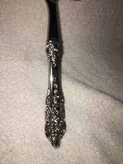 Wallace Baroque Silverplated Bridal Cake Server Fancy & Floral – Mint!