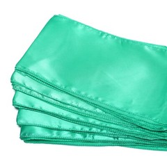 100 Mint Satin Chair Sashes Silky Sateen Chair Bows wedding party Venue décor