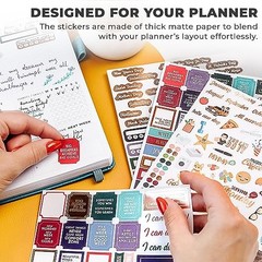 Planner Stickers – Monthly, Weekly & Daily Unique Planner Stickers Value Pack