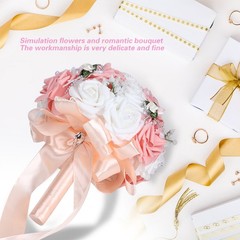 Artificial Bouquet Beautiful Simulation Flowers For Wedding Easy To Use