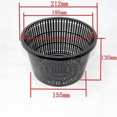 Aquatic For Plant Support Large Black Mesh Pots Perfectly Sized at 8 3 Inches