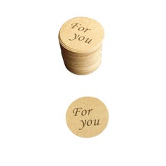 200pcs Kraft Paper Gift Tags Wish Bottles /Wedding/Homemade Craft DIY Label