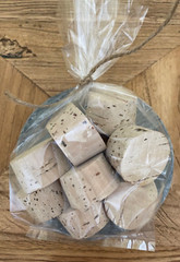 CORKS – Top Diameter 1.5” Bottom Diameter 1.25” Length 1” Bag of 10
