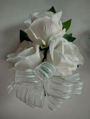 Hand Made Corsage and boutonniere Set