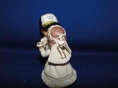 New Pittsburgh Steelers Kissing Bride & Groom Wedding Cake Top figurine with cap