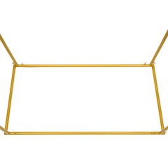 Rectangle Wedding Arch Backdrop Stand Metal Flower Balloon Frame Party Decor NEW