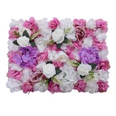 6Pc Artificial Hydrangea Wall Panels 60??40cm Wedding Backdrop Floral