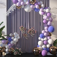 8FT Heavy Metal Wedding Arch Arbor for Bridal Party Elegant Decorations Outdoor
