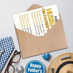 Romantic Fathers Day Card Gifts for Husband, Funny Husband Father’s Day Card …