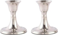 Silver Candle Holder Set of 2 – Decorative Taper Stick