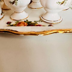 Royal Albert Old Country Roses Egg Cups – Set of 6 Bone China