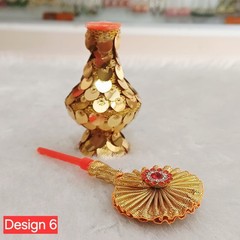 Surma dani, Velvet surma dani,Handcrafted Brass Surma Dani,Surmadani for wedding