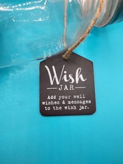 Wish Jar For Wedding -Prayers- Birthday -Special Occasion- Keepsake Jar