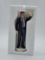 High Five Groom Figurin Wedding Cake Topper 5 5/8″ Tall Light Brown Hair