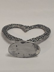 Celtic Knot Wedding Cake Topper Pewter Figurine Fellowship Foundry US Made *NEW*