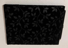 hallmark guest book w/pen Black Velvet