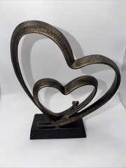 Bronze Heart Couple Gift Sziqiqi Anniversary Wedding 1st To 50th Bronze Stand