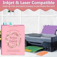 Uncle Paul 40 Sheets Mixed 20 Colors Letter Size [40 Sheets], 20