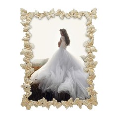 Butterfly Photo Frame 5”x7” For Vertical and Horizontal Display on Tabletops,
