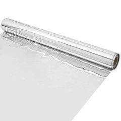 3.3×32.8ft Aisle Runner Mirror Rugs Roll Double Sided 3.3ft x 32.8ft Silver