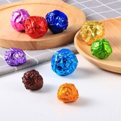200Pcs Reusable Aluminium Foil Wrapping Paper for Candy and Chocolate Gifts