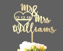 Wedding Cake Topper, Custom Cake Topper, Personalized Wedding Cake Toppers 💘🎂