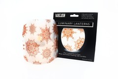 MODGY Luminary Lanterns Candle Holder Decorative Indoor Jaya, 4 pack, Jaya