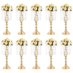 Crystal Flower Stand Wedding Centerpiece Set