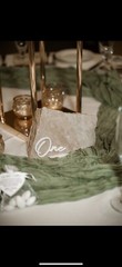 Wedding Table Numbers Acrylic Pink Desert Stone Arizona