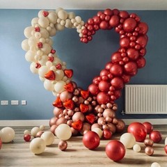 Large Heart Shape Wedding Arches Backdrop Stand Antirust Arbor NEW