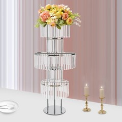 Flower Stand for Wedding, 5-tier Flower Stand, Elegant Flowers Stand for Party