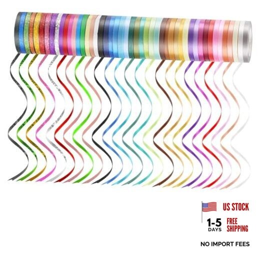 48 Rolls Curling Balloon String Roll Ribbons, 48 48 Rolls Curling Ribbons