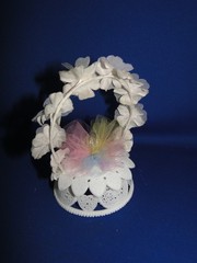New Vintage Wilton Petite Pastel Colors Wedding CakeTop, 106-2000