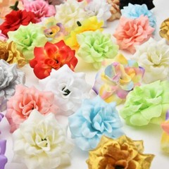 100PCS Artificial Rose Heads Flower Silk Party Wedding Fake Bouquet Decor US
