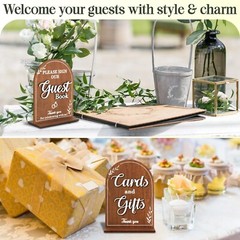 Wooden Wedding Signs – Ceremony & Reception Decorative Signage