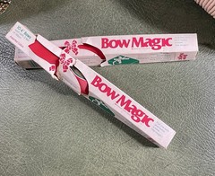 Vintage Bow Magic Pull Ribbon Bows 4″ Lot of 2 Boxes That’s A Wrap Cincinnati