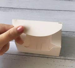 100x Gold Foil Rectangle Wedding Party Baptism White Favour Boxes Thank You Gift