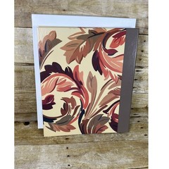 Hallmark Photo Album Feather Motif Autumn Colors Memories Scrapbook with Box